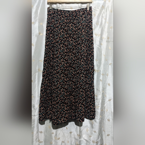 Vintage floral button down maxi dress SZ MED - Picture 6 of 8